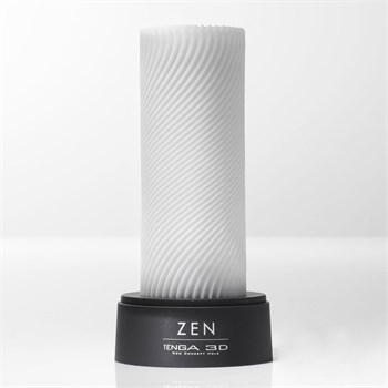 Белый 3D мастурбатор ZEN TNH003