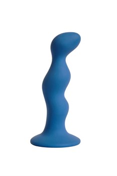 Анальная втулка Terra (синяя), 12х2,5 см 105514