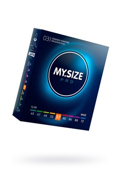 Презервативы MY.SIZE размер 57- 3 шт. MY.SIZE №3 размер 57