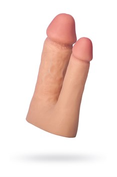 Насадка на член для двойного проникновения TOYFA XLover Double Pleasure, 19 см 10T00008687