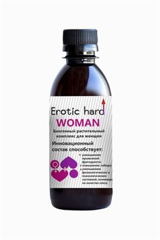 Женский биогенный концентрат для повышения либидо Erotic hard Woman, 250 мл 155003