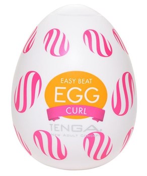 Мастурбатор-яйцо CURL EGG-W05