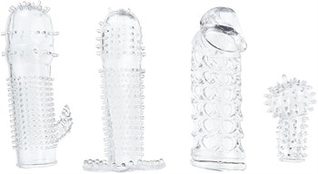 Набор насадок на член Pleasured Penis XRAE539