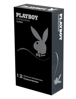 Презервативы Playboy Classic (Классические), 12 шт PB122