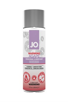 Согревающий легкий гипоаллергенный лубрикант / JO Agape Warming 2 oz - 60 мл JO42009