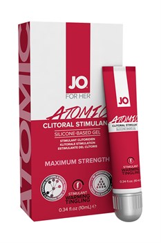Возбуждающий гель для клитора мощного действия JO Atomic, 10 мл JO40179