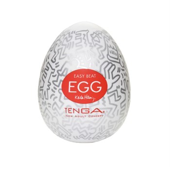 Мастурбатор-яйцо Keith Haring EGG PARTY KHE003