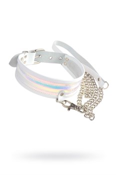 Ошейник кожаный Sitabella белый 3126-39