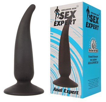 Анальная пробка с тонким кончиком Sex Expert, 11,7х2,7 см SEM-55044