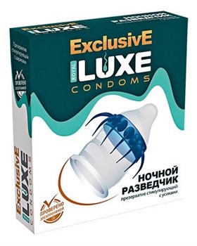 Презерватив стимулирующий LUXE Exclusive "Ночной Разведчик" 3306