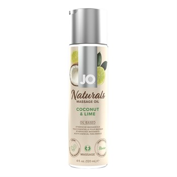 Массажное масло JO - Coconut & Lime/Кокос и лайм 120 mL JO40125