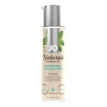 Массажное масло JO - Peppermint & Eucalyptus/Мята и эвкалипт 120 mL JO40127