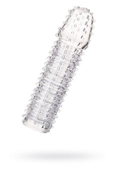 Насадка на пенис A-Toys by TOYFA Boyn, TPR, прозрачный, 15,2 см 768009