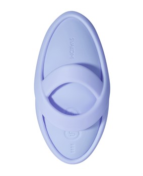 Вибромассажёр на пальцы SVAKOM ECHO 2 с функцией нагрева, голубой SC511B-SB