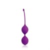 Фиолетовые вагинальные шарики с хвостиком Cosmo - фото 141147