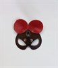 Сувенир «Маска Мышка» коричневый, красный - фото 153860