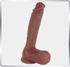 Большой фаллоимитатор из киберкожи Alessandro, 26x5,4 см DP-016 - фото 166177