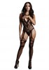 Кетсьюит Suspender Bodystocking DES013BLKOS - фото 167507