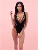 Боди черное с вырезом Amor El AME050BLK - фото 168265