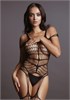Кетсьюит (боди-комбинезон) Shredded Bodystocking DES021BLKOS - фото 168663