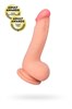 Реалистичный фаллоимитатор TOYFA RealStick Elite Nathan, TPR, телесный, 18,5 см, 3,8 см 982004-1 - фото 170726