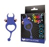 Синее виброкольцо с рожками Sweet Toys ST-40166-2 - фото 170975