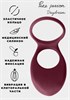 Эрекционное Виброкольцо Pure Passion Daydream Wine Red 1303-02lola - фото 171448
