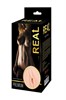 Реалистичный односторонний мастурбатор Real Women Dual Layer с двойной структурой 15,5х8,2 см RWD10047 - фото 172237