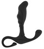 Чёрный анальный массажер простаты Prostate Massager, 12,5х2 см SON027BLK - фото 172500