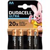 Батарейки Duracell  AA, 4 шт DURLR6t4BL - фото 172561