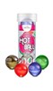 Съедобные лубриканты HOT BALL MIX в виде 4 шариков (Мята, Шоколад, Клубника, Виноград) HC621 - фото 172784