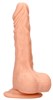 Фаллоимитатор Realistic Dildo With Balls, 24 см REA063FLE - фото 173606