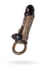 Насадка на пенис с кольцом и вибрацией Toyfa XLover, 14,5 см 10T00010639 - фото 175391