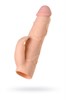 Реалистичная насадка на пенис Toyfa XLover, 16,8 см 10T00012202 - фото 175445