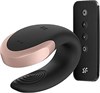 Парный вибратор Satisfyer Double Love управлением через пульт и приложение (черный) J2008-17BLK - фото 175826