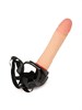 Реалистичный женский страпон с вибрацией, 18,5 см DPW020787Z