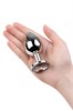 Утяжеленная анальная пробка с кристаллом Metal by TOYFA, 9,2х4 см 10T-00009553 Утяжеленная анальная пробка с кристаллом Metal by TOYFA, 9,2х4 см 10T-00009553