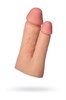 Насадка на член для двойного проникновения TOYFA XLover Double Pleasure, 19 см 10T00008687 - фото 180893