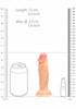 Фаллоимитатор с вибрацией и пультом управления Vibrating Realistic Cock, 15 см REA007SKN - фото 181069 Фаллоимитатор с вибрацией и пультом управления Vibrating Realistic Cock, 15 см REA007SKN - фото 181069