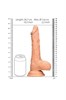Дилдо на присоске Realistic Dildo With Balls, 26 см REA064FLE - фото 181093 Дилдо на присоске Realistic Dildo With Balls, 26 см REA064FLE - фото 181093