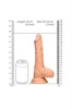 Фаллоимитатор Realistic Dildo With Balls, 24 см REA063FLE - фото 181102 Фаллоимитатор Realistic Dildo With Balls, 24 см REA063FLE - фото 181102