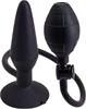 Анальная пробка с функцией расширения Inflatable Butt Plug Medium 192415 - фото 181913