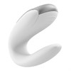 Белый вибратор для пар Satisfyer Double Fun с управлением через пульт и приложение 4002453WHT - фото 182497 Белый вибратор для пар Satisfyer Double Fun с управлением через пульт и приложение 4002453WHT - фото 182497