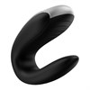 Вибратор для пар Satisfyer Double Fun с возможностью управления 4001692BLK - фото 182513 Вибратор для пар Satisfyer Double Fun с возможностью управления 4001692BLK - фото 182513