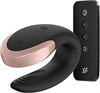 Парный вибратор Satisfyer Double Love управлением через пульт и приложение (черный) J2008-17BLK - фото 182515