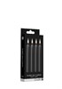 Набор восковых BDSM-свечей Teasing Wax Candles OU488BLK - фото 182619