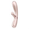 Вибромассажер Satisfyer Hot Lover с возможностью управления через приложение - жемчужный 4002514