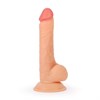 Фаллоимитатор с мошонкой и присоской Erowoman, 20х3,7 см ER-30065 - фото 182742