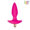 Розовая коническая анальная пробка Sweet Toys, 10,5х3,5 см ST-40167-16 - фото 182878