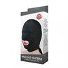 Черная маска-шлем с отверстием для рта 961-03 BX DD - фото 182953